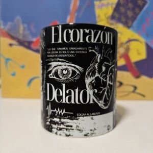 Black and White Edgar Allan Poe Mug